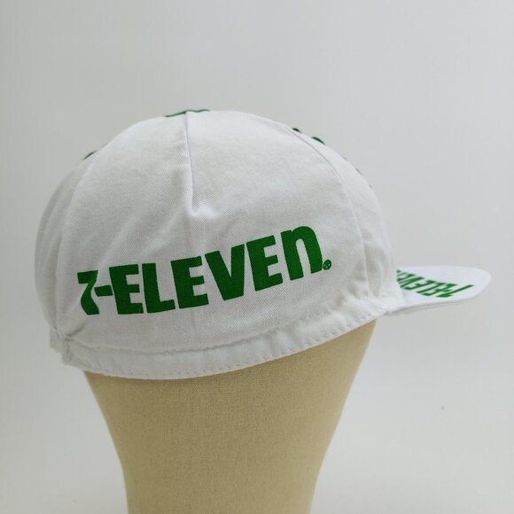 Vintage 7-Eleven Cycling Hat Cap Bicycle Race Bike Eroica USA 7-11 7 Eleven - Picture 8 of 16
